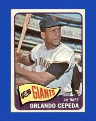 Orlando Cepeda #360 Baseball Cards 1965 Topps Prices