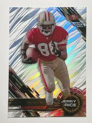 Jerry Rice [Grass Confetti Diffractor] #2 Football Cards 2015 Topps High Tek Prices