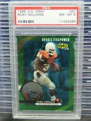 Ricky Williams Football Cards 1999 UD Ionix Prices