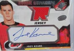Joey Keane [Patch] Hockey Cards 2021 SPx Rookie Auto Jersey Prices