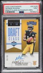 George Pickens #DCA-GPI Football Cards 2022 Panini Contenders Draft Class Autographs RPS Prices