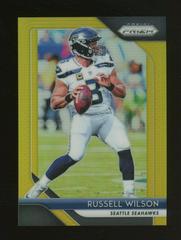 Russell Wilson [Gold Prizm] Football Cards 2018 Panini Prizm Prices