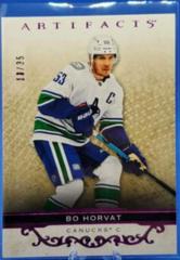 Bo Horvat [Pink] #1 Hockey Cards 2021 Upper Deck Artifacts Prices