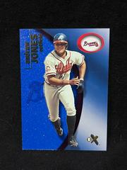 Chipper Jones [Essential Cred. Now] Baseball Cards 2001 Fleer EX Prices