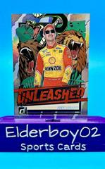 Joey Logano [Holographic] #U2 Racing Cards 2023 Panini Donruss NASCAR Unleashed Prices