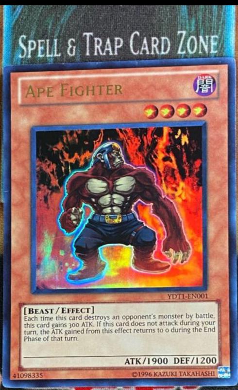 Ape Fighter YDT1-EN001 YuGiOh 5D's Duel Transer