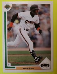 Kevin Bass #287 Baseball Cards 1991 Upper Deck Prices