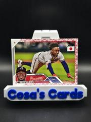 Ozzie Albies [Cherry Blossoms] #113 Baseball Cards 2023 Topps Japan Edition Prices