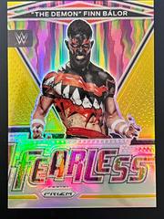The Demon Finn Balor [Gold Prizm] #13 Wrestling Cards 2022 Panini Prizm WWE Fearless Prices