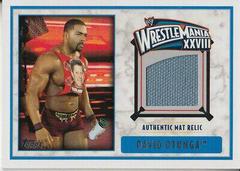 David Otunga Wrestling Cards 2012 Topps WWE WrestleMania XXVIII Mat Relics Prices