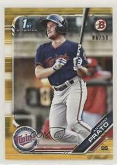 Anthony Prato [Gold] Baseball Cards 2019 Bowman Draft Prices