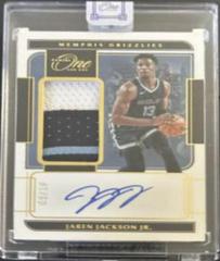 Jaren Jackson Jr. [Gold] Basketball Cards 2021 Panini One and One Jersey Autographs Prices