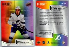 Alex Barre Boulet [Double] #R-44 Hockey Cards 2021 Upper Deck Allure Rainbow Prices