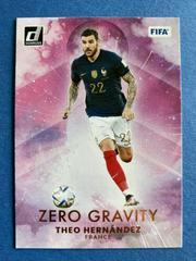 Theo Hernandez Soccer Cards 2022 Panini Donruss Zero Gravity Prices