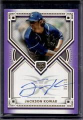Jackson Kowar [Purple] #DRA-JKO Baseball Cards 2022 Topps Definitive Rookie Autographs Prices