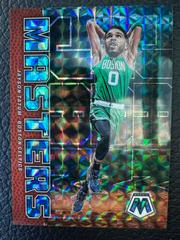 Jayson Tatum [Reactive Blue] #3 Basketball Cards 2022 Panini Mosaic Jam Masters Prices