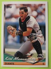 Kirt Manwaring #30 Baseball Cards 1994 Topps Prices