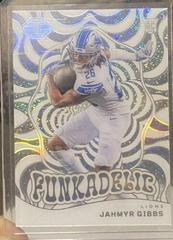 Jahmyr Gibbs [Stardust] #15 Football Cards 2023 Panini Illusions Funkadelic Prices