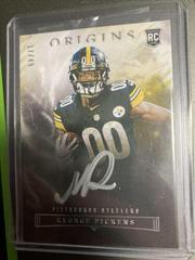 George Pickens [Silver Ink] #OAU-GPI Football Cards 2022 Panini Origins Autographs Prices