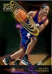 Allen Iverson Basketball Cards 1997 Skybox Z Force Star Gazing Prices