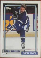 Glenn Anderson Hockey Cards 1992 Topps Prices