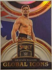 Grayson Waller [Silver] #8 Wrestling Cards 2023 Panini Select WWE Global Icons Prices