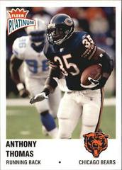 Anthony Thomas #98 Football Cards 2003 Fleer Platinum Prices