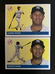 Aaron Hicks [SP] #28 Baseball Cards 2020 Topps Archives Prices
