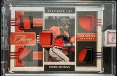 Cedric Mullins [Red] #FCS-CM Baseball Cards 2022 Panini Three and Two Full Count Swatches Prices