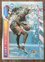 Gary Payton [Borderless] Basketball Cards 1996 Topps Mystery Finest Prices