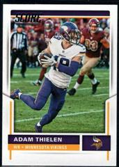 Adam Thielen #66 Football Cards 2017 Panini Score Prices