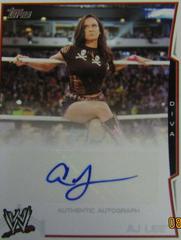 Aj Lee Wrestling Cards 2014 Topps WWE Autographs Prices