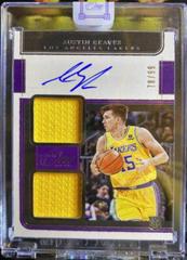 Austin Reaves #RD-ARV Basketball Cards 2021 Panini One and One Rookie Dual Jersey Autographs Prices