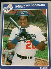 Candy Maldonado #376 Baseball Cards 1985 Fleer Prices