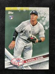 Aaron Judge [Metallic Snowflakes] #99 Baseball Cards 2017 Topps Holiday Prices