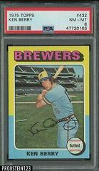 Ken Berry #432 Baseball Cards 1975 Topps Prices
