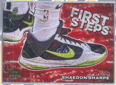 Shaedon Sharpe #7 Basketball Cards 2022 Panini Court Kings First Steps Prices