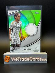 Luka Modric [Neon Green Foilboard] #TS-LC Soccer Cards 2023 Topps UEFA Club Superstar Relic Prices