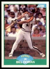 Bill Doran #21 Baseball Cards 1989 Score Prices