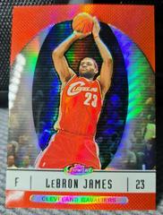 LeBron James [Refractor] #22 Basketball Cards 2007 Finest Prices