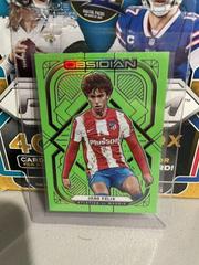Joao Felix [Electric Etch Neon Green Flood] Soccer Cards 2021 Panini Obsidian Prices