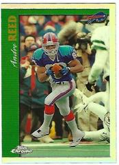 Andre Reed [Refractor] #62 Football Cards 1997 Topps Chrome Prices