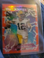 Aaron Rodgers [Red Refractor] Football Cards 2015 Topps Finest 1995 Refractor Prices