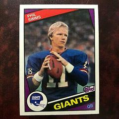 Phil Simms Football Cards 1984 Topps Prices