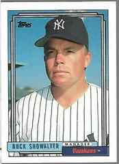 Buck Showalter #201 Baseball Cards 1992 Topps Prices