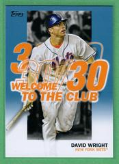 David Wright [Blue] #WC-5 Baseball Cards 2023 Topps Welcome to the Club Prices