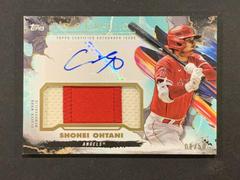 Shohei Ohtani #IAP-SO Baseball Cards 2023 Topps Inception Autograph Patch Prices