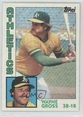 Wayne Gross Baseball Cards 1984 Topps Prices