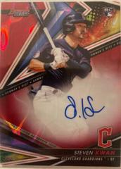 Steven Kwan [Red Lava] #B22-SK Baseball Cards 2022 Bowman's Best of Autographs Prices