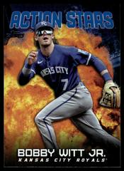 Bobby Witt Jr. [Blue] Baseball Cards 2023 Topps Update Action Stars Prices
